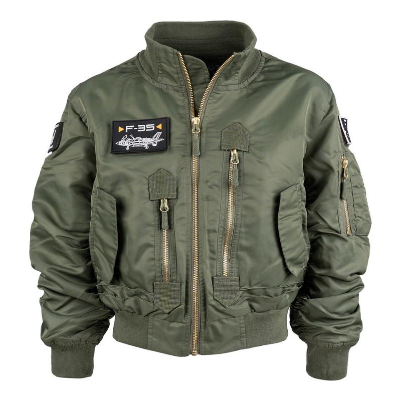 Kinder F-35 Flight Jacket KIDS / Bel voor actuele voorraad - maten-4148-a